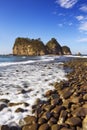 Rocky coast on the Izu Peninsula, Japan